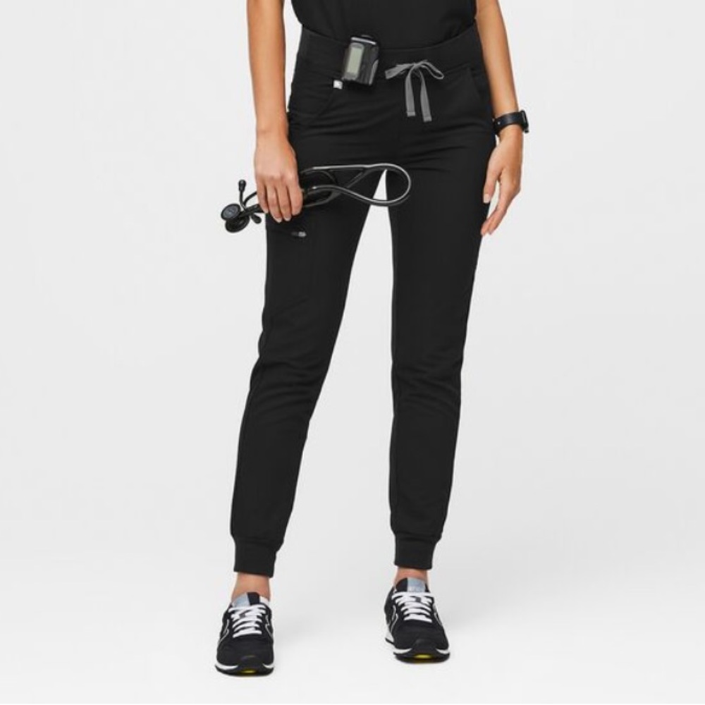 Figs Black S Jogger Scrub Pants